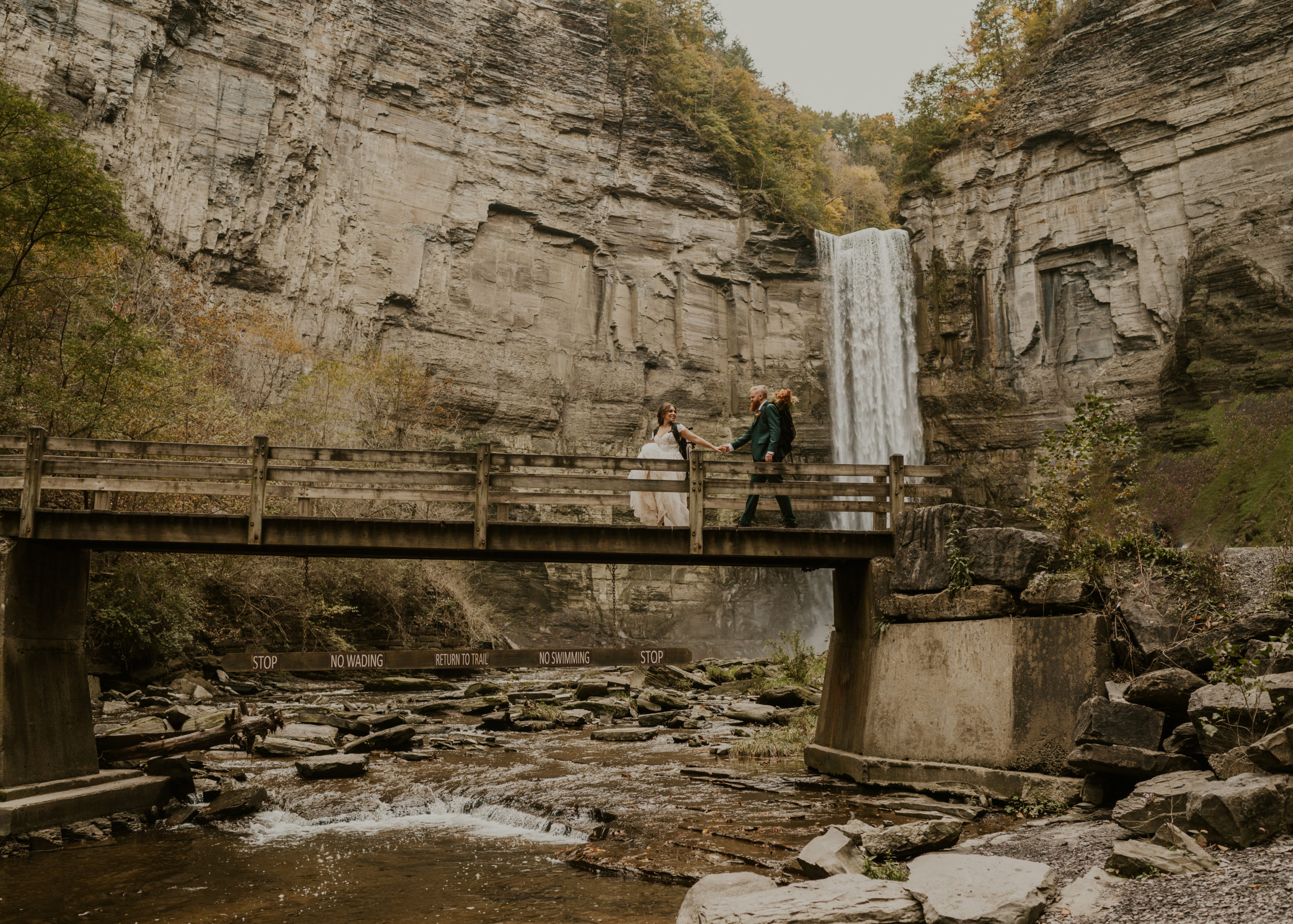 Taughannock Falls Ithaca Wedding - emilywatkinsphoto.com